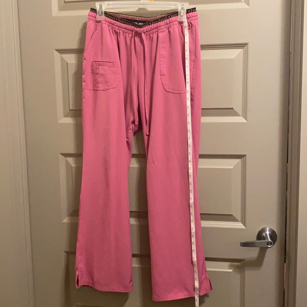 HeartSoul Pink Scrub Pants